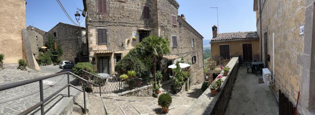 Cortile Nel Borgo Lägenhet Civitella dʼAgliano Exteriör bild