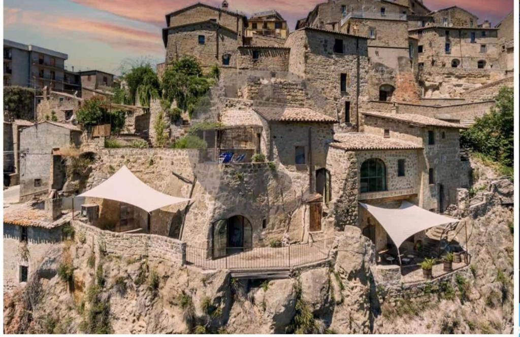 Cortile Nel Borgo Lägenhet Civitella dʼAgliano Exteriör bild