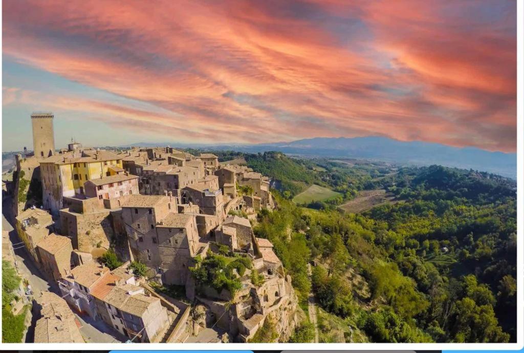 Cortile Nel Borgo Lägenhet Civitella dʼAgliano Exteriör bild